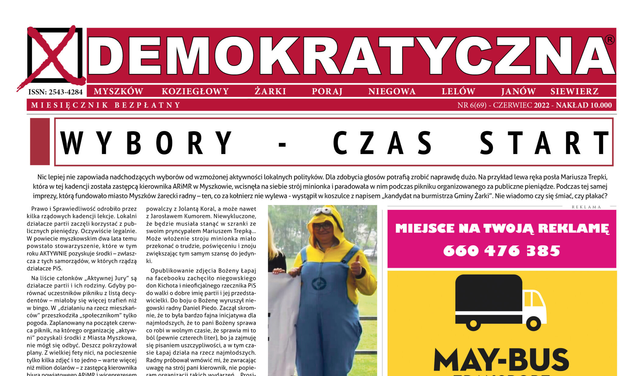 Demokratyczna czerwiec 2022