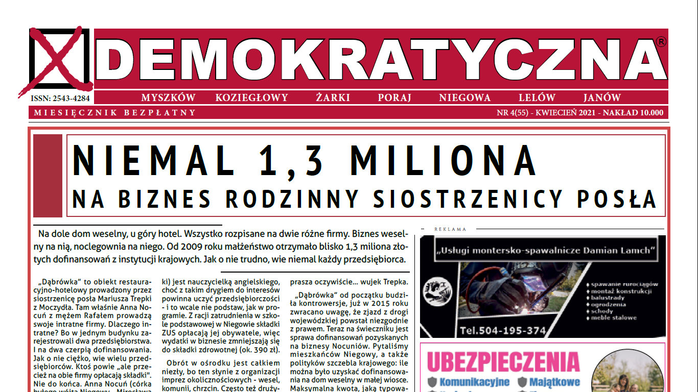 Demokratyczna Kwiecień 2021