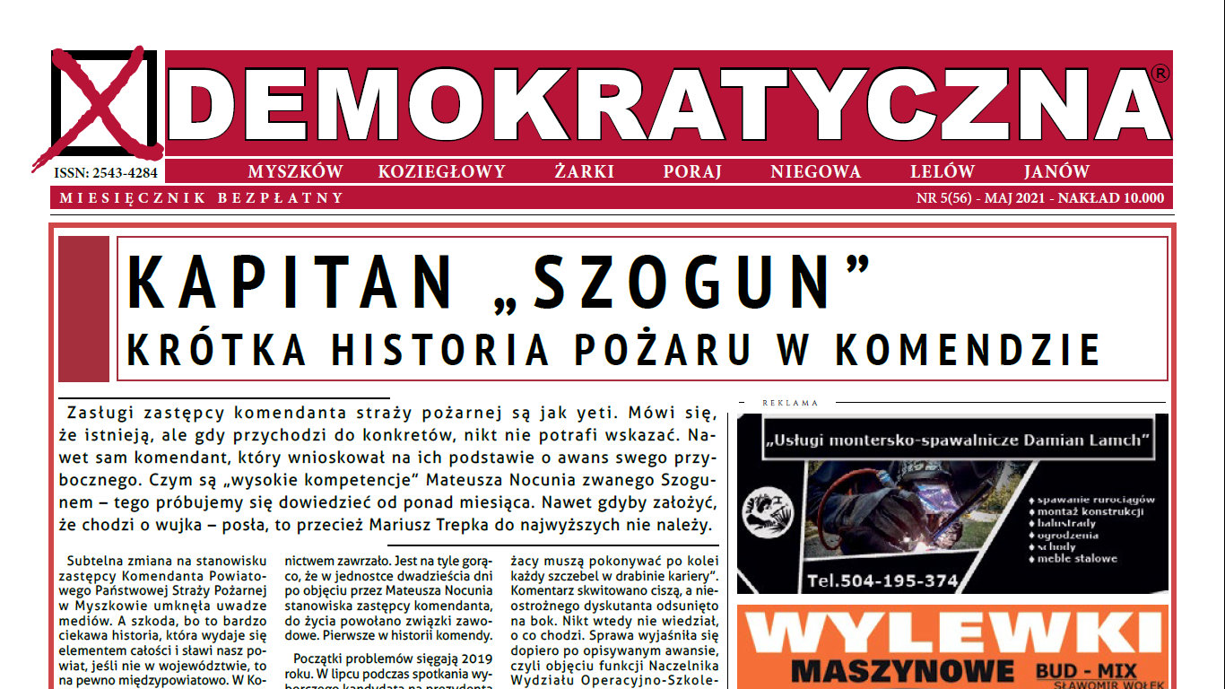 Demokratyczna Maj 2021
