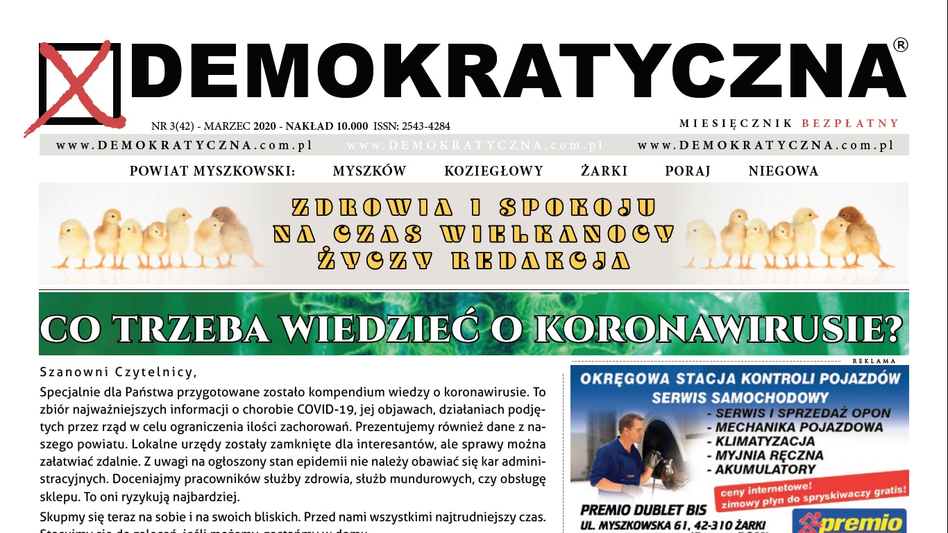 Demokratyczna Marzec 2020