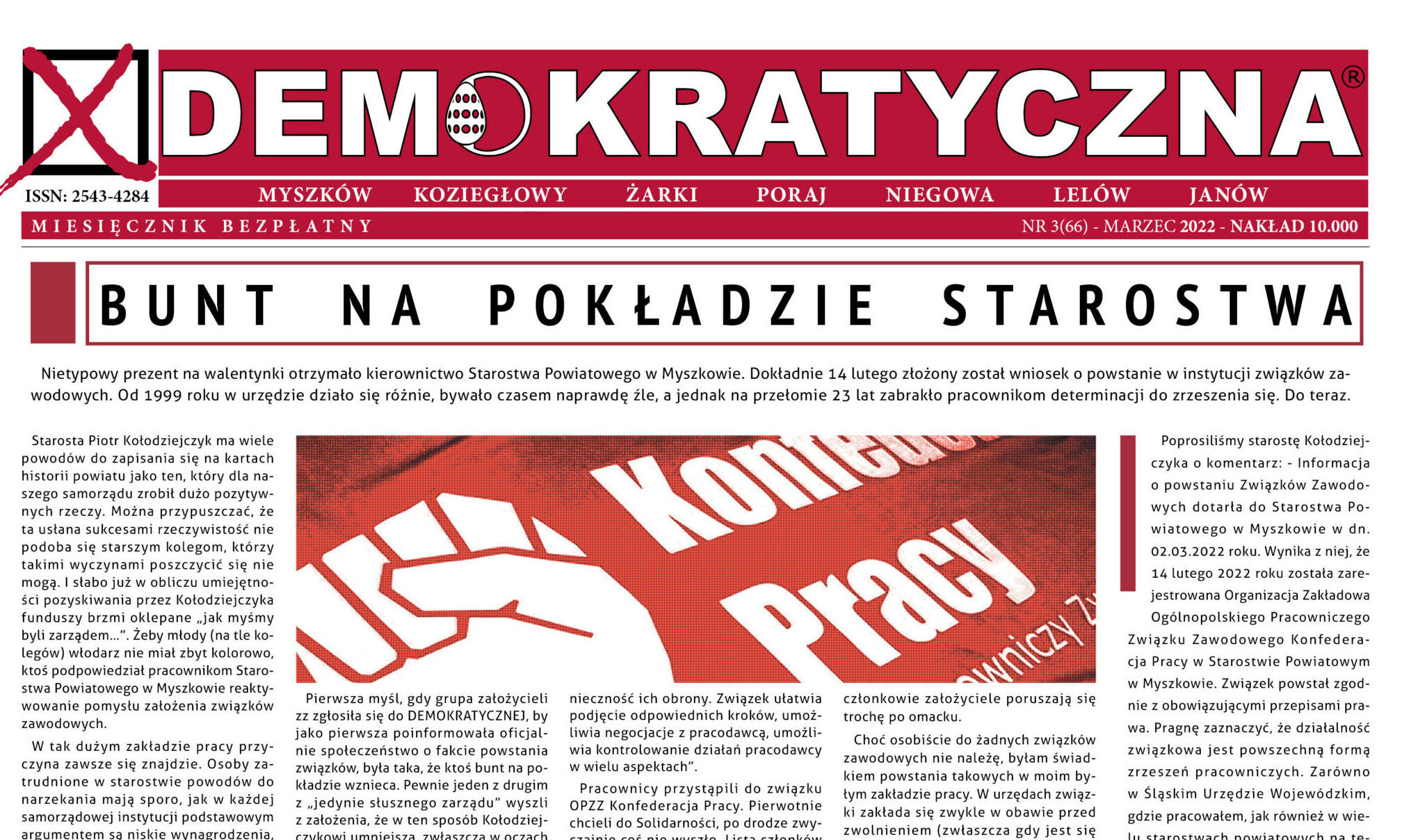 Demokratyczna marzec 2022