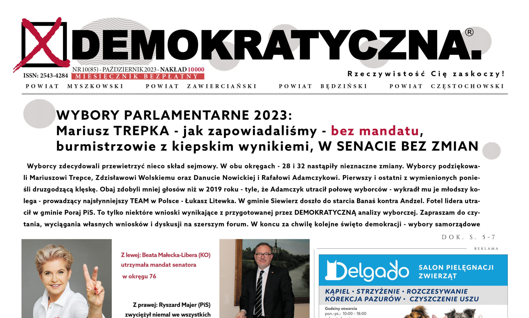 DEMOKRATYCZNA październik 2023
